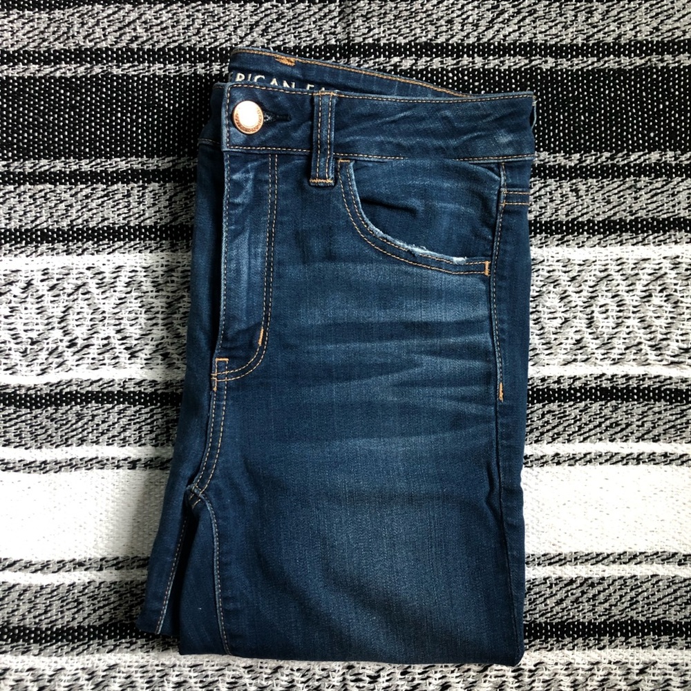 American Eagle Cropped Skinny Jeans